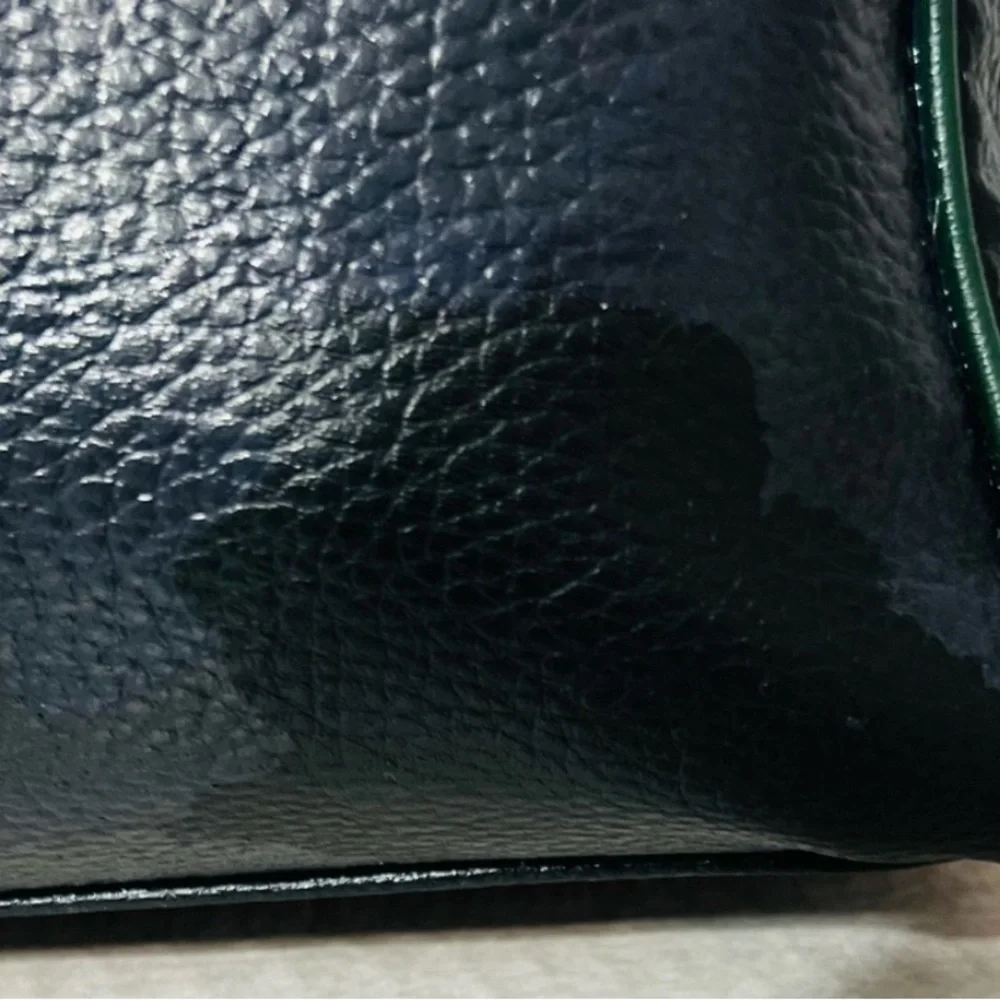 Vintage Rudolph Valentino Black Leather Bag - Picture 12 of 12